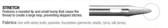 Types Of Needles - stretch