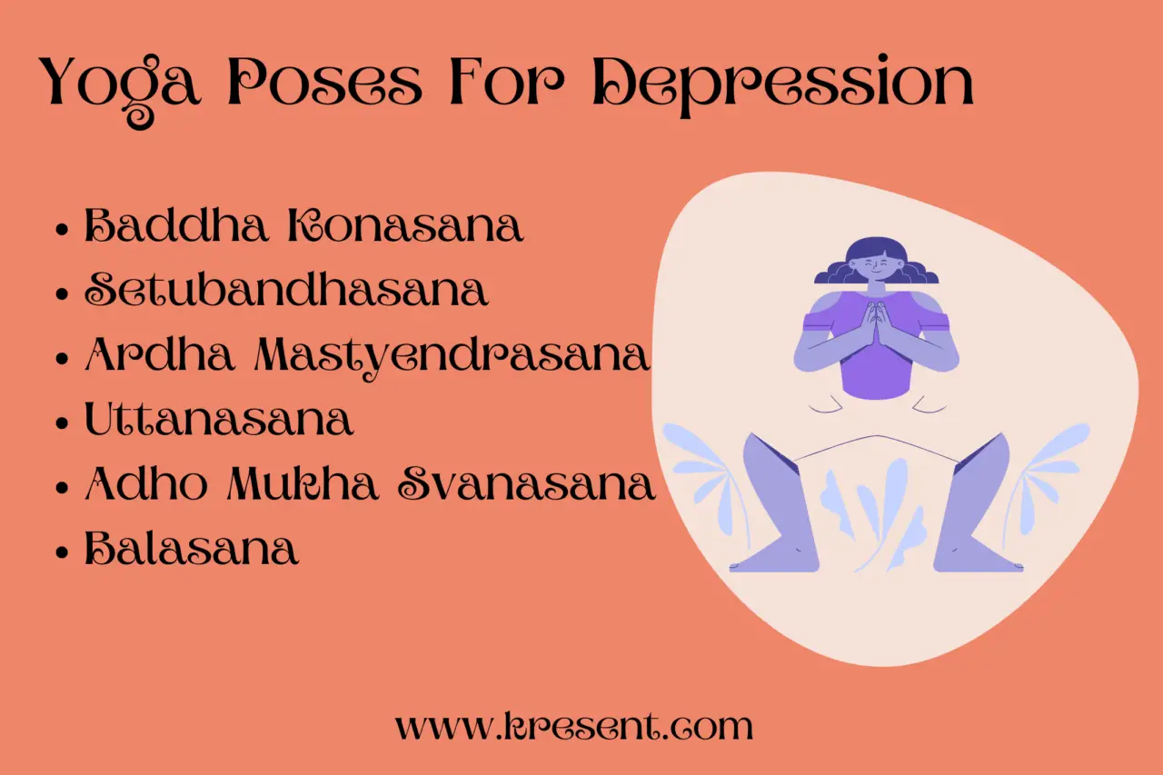 Yoga poses for depression