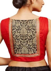 Blouse Back Neck Designs (Different types of blouse back neck designs ...