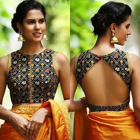 Blouse Back Neck Designs Latest Trendy Chic Style Lifestyle
