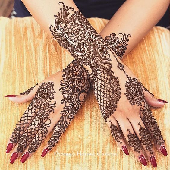 Top 10 Engagement Mehndi Designs You Should Try In 2019 Lifestyle This mehndi designs hand full are very impressive and according to new trends. top 10 engagement mehndi designs you