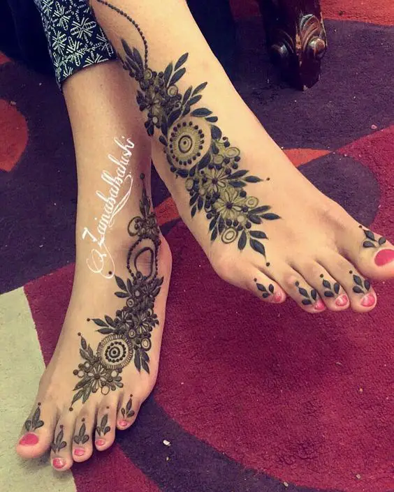 10 Latest Foot Mehndi Designs Never Seen Before 2023 – Lifestyle