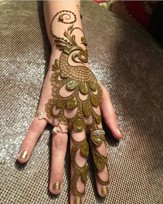 Peacock Mehndi Designs - 31 Unique Designs To Try In 2023 – Lifestyle