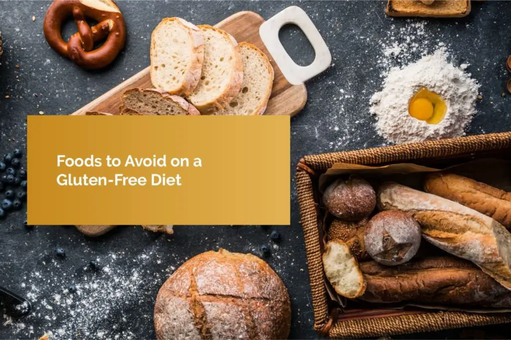 Gluten foods to avoid