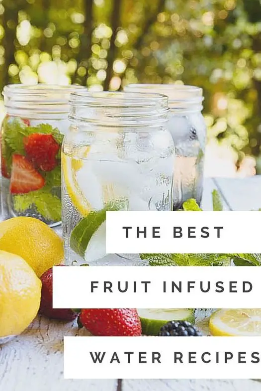 fruit infused water recipes