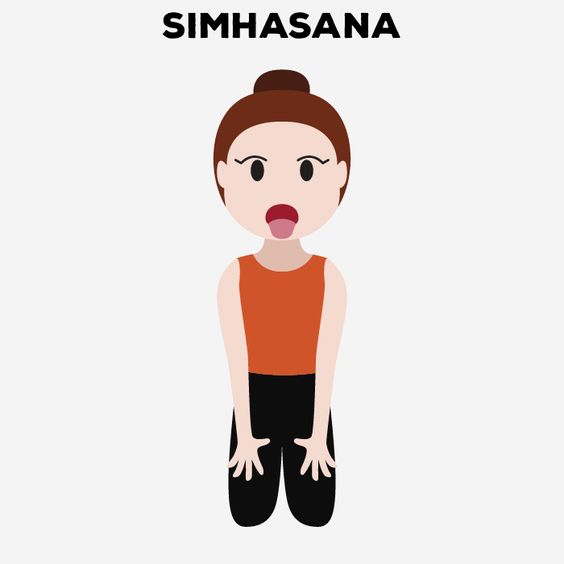 simhasana - summer yoga