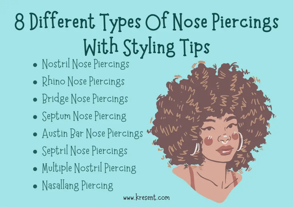 Different Types Of Nose Piercings