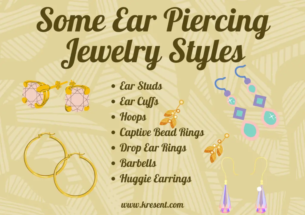 Some Ear Piercing Jewelry Styles