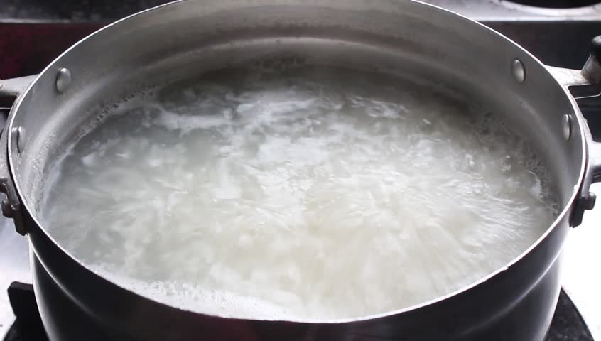 method to prepare boiled rice water