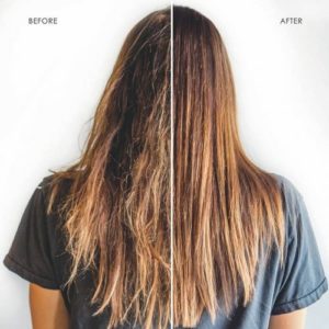 rice water for hair before and after