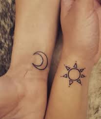 Sun And Moon Tattoos