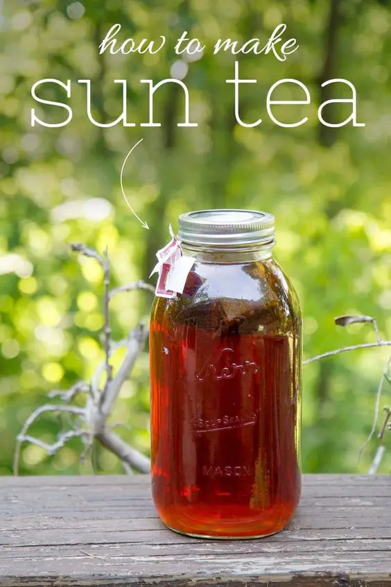 how to make sun tea
