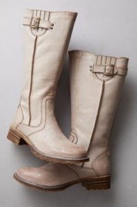 Fleece-lined boots