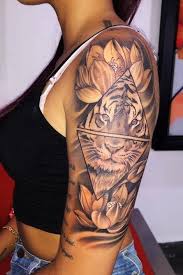 Female Tiger Tattoo Ideas For Women