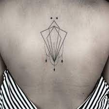 Geometric Line Tattoo Ideas For Women