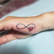 Heart And Infinity Tattoo