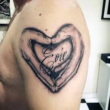 Name Tattoo With Heart