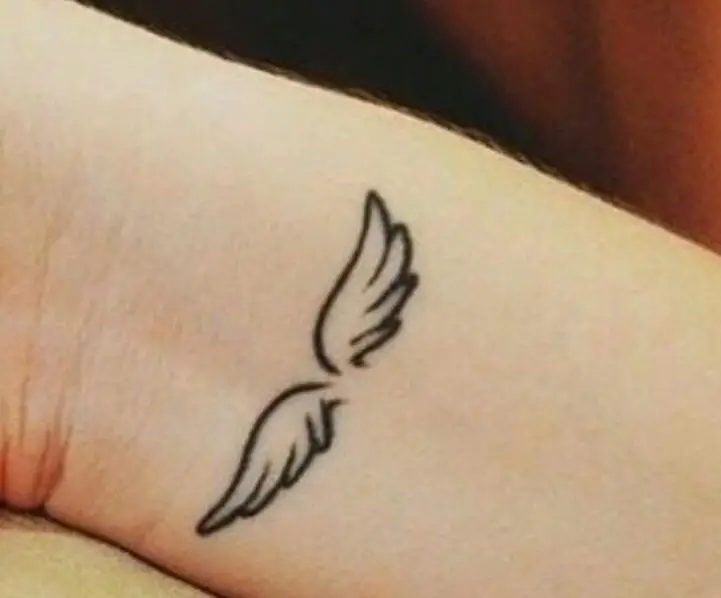 Angel Wings Tattoo Simple