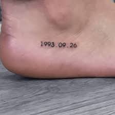 date tattoo