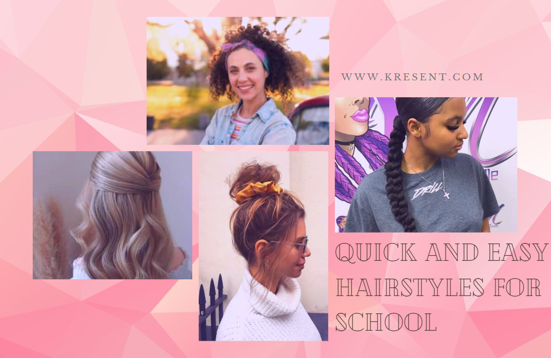 Quick and Easy Hairstyles for School – Fashion
