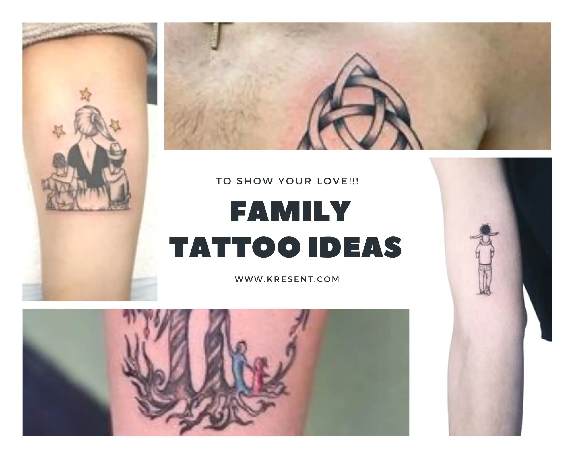 Family Tattoo Ideas In Family Initials Tattoo, Simple Family Tattoo, Family  Matching Tattoos & More – Fashion