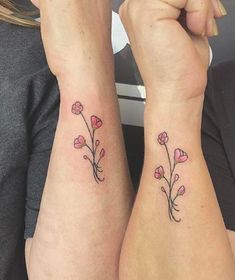 Simple Floral Tattoos