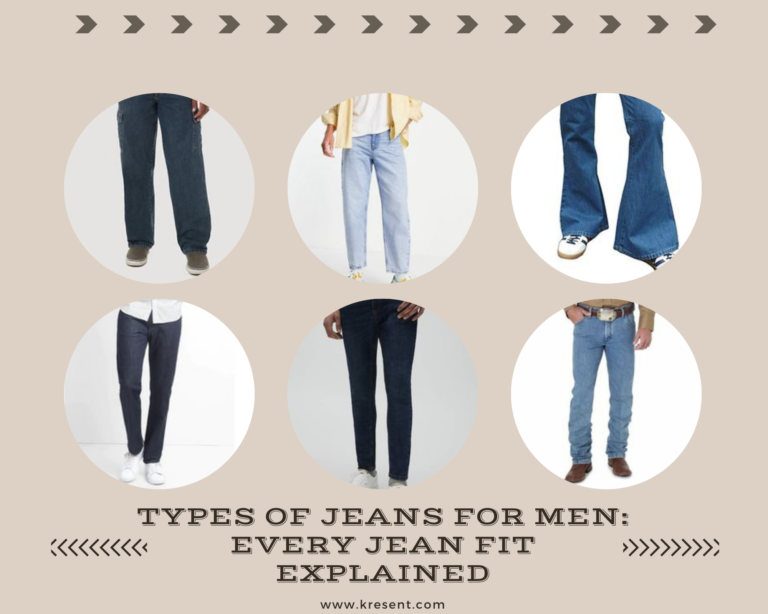 Types of Jeans For Men: Every Jean Fit Explained – Fashion