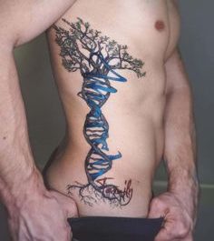 DNA Family Tree Tattoo