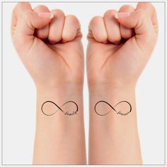 infinity matching tattoo
