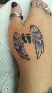 wings memorial tattoo