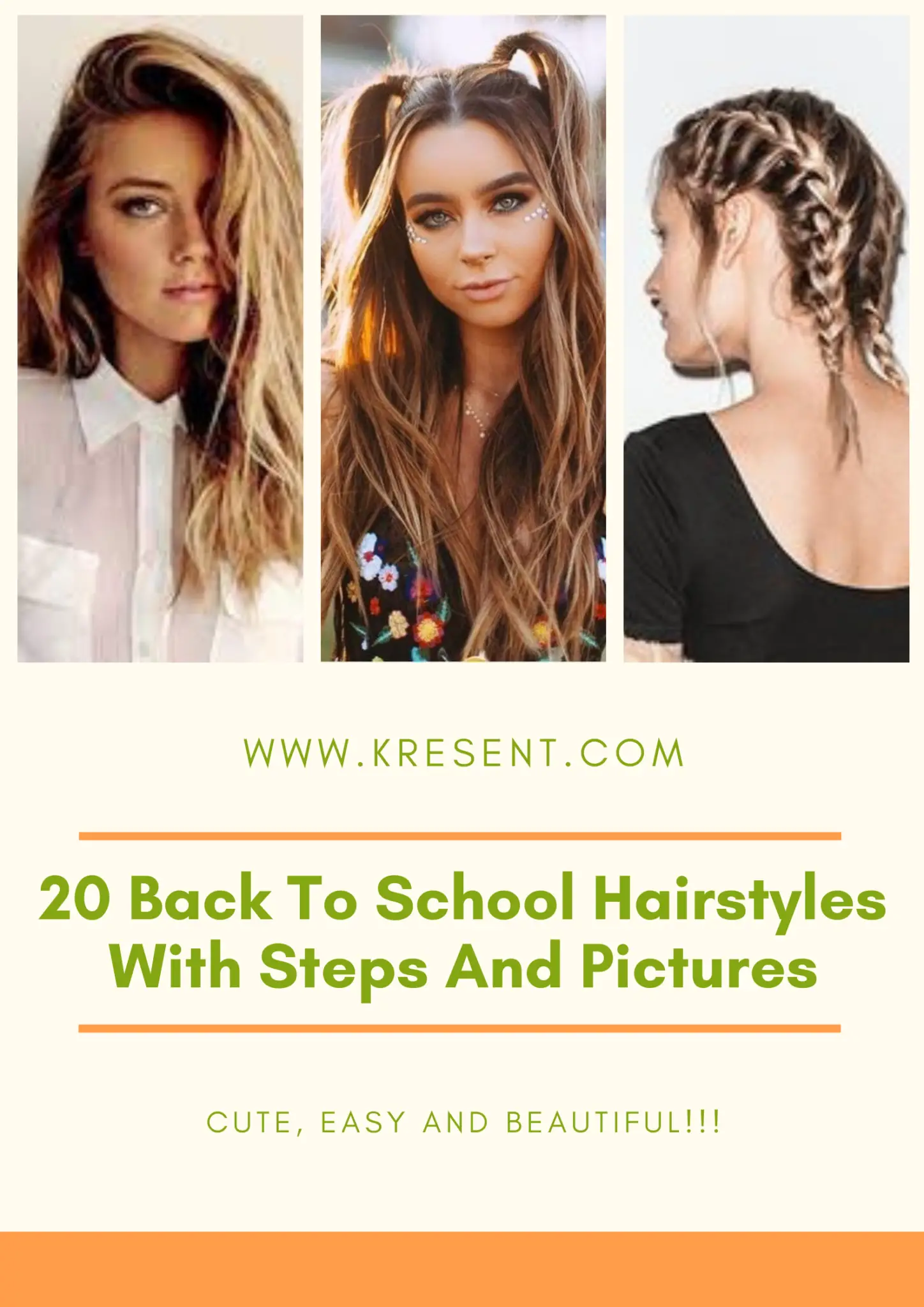 20 Back To School Hairstyles With Steps And Pictures – Fashion