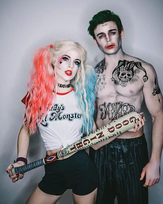 Joker And Harley Quinn Halloween Costume
