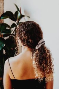 Low Ponytail For Curly Hair