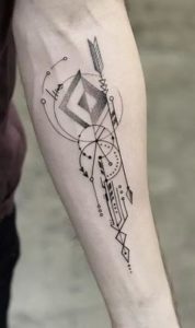 20 Arrow Tattoos For Men - Stylish, Unique And Powerful – Fashion