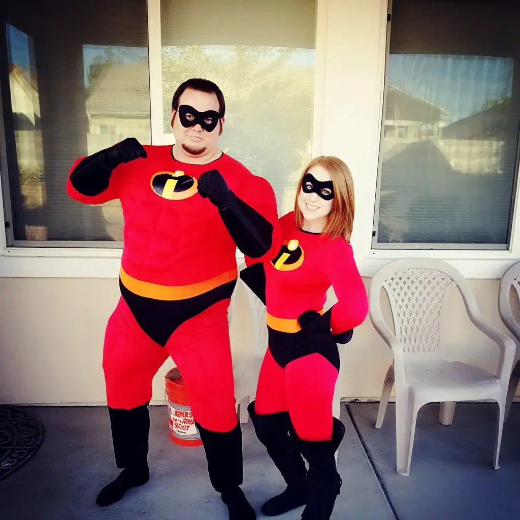 mr and mrs incredible Halloween costume