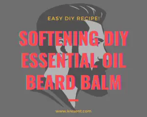 Softening DIY Essential Oil Beard Balm