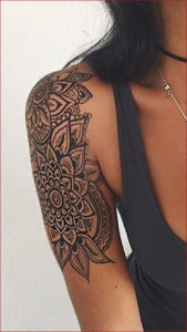 Mandala Upper Arm Tattoo