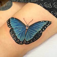 Blue Morpho Butterfly Tattoos