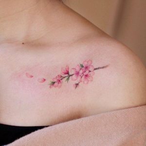 Cherry Blossom Tattoos For Females