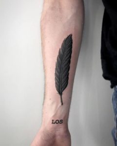 Feather Tattoos For Men