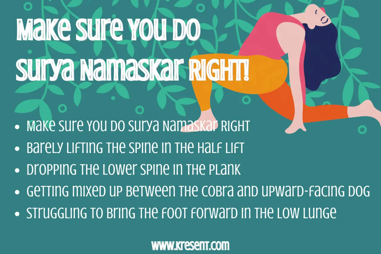 Make Sure You Do Surya Namaskar Right