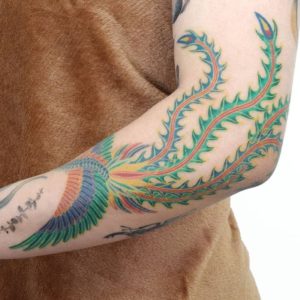 Phoenix Forearm Tattoo Designs