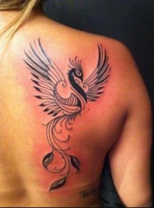 Phoenix Tattoo Designs Female Shoulder