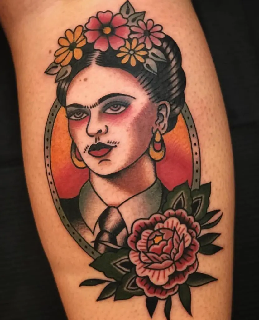 Tattoo uploaded by Candice  American Traditional Women AmericanTraditional  american traditional woman women classictattoos classictattoos  portraittattoo portrait saliorjerry womanportrait traditionaltattoo  traditionalamerican colorful 