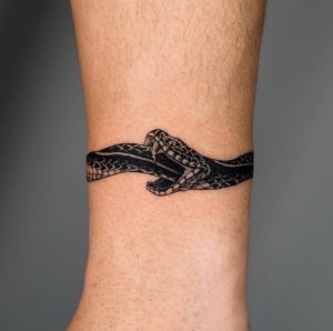 Snake Wrist Tattoo Designs