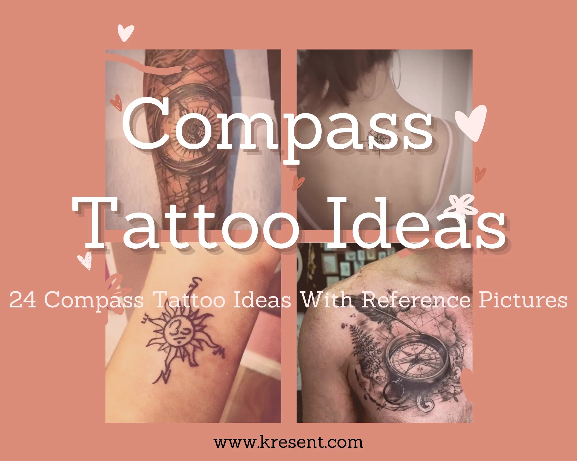 Compass Tattoo Ideas With Reference Pictures – Fashion
