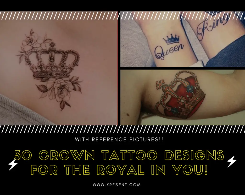 30 Crown Tattoo Designs - Crown Tattoo On Hand, Queen Crown Tattoo On Hand  & More – Kresent!
