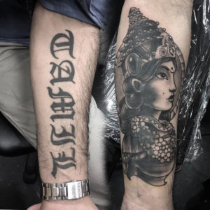 Big Name Cover Up Tattoos