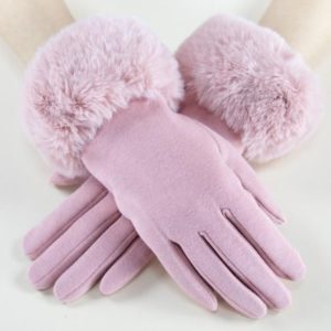 Faux Fur Gloves