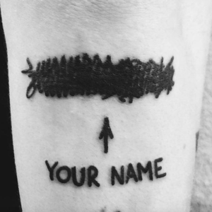 Funny Name Cover Up Tattoos